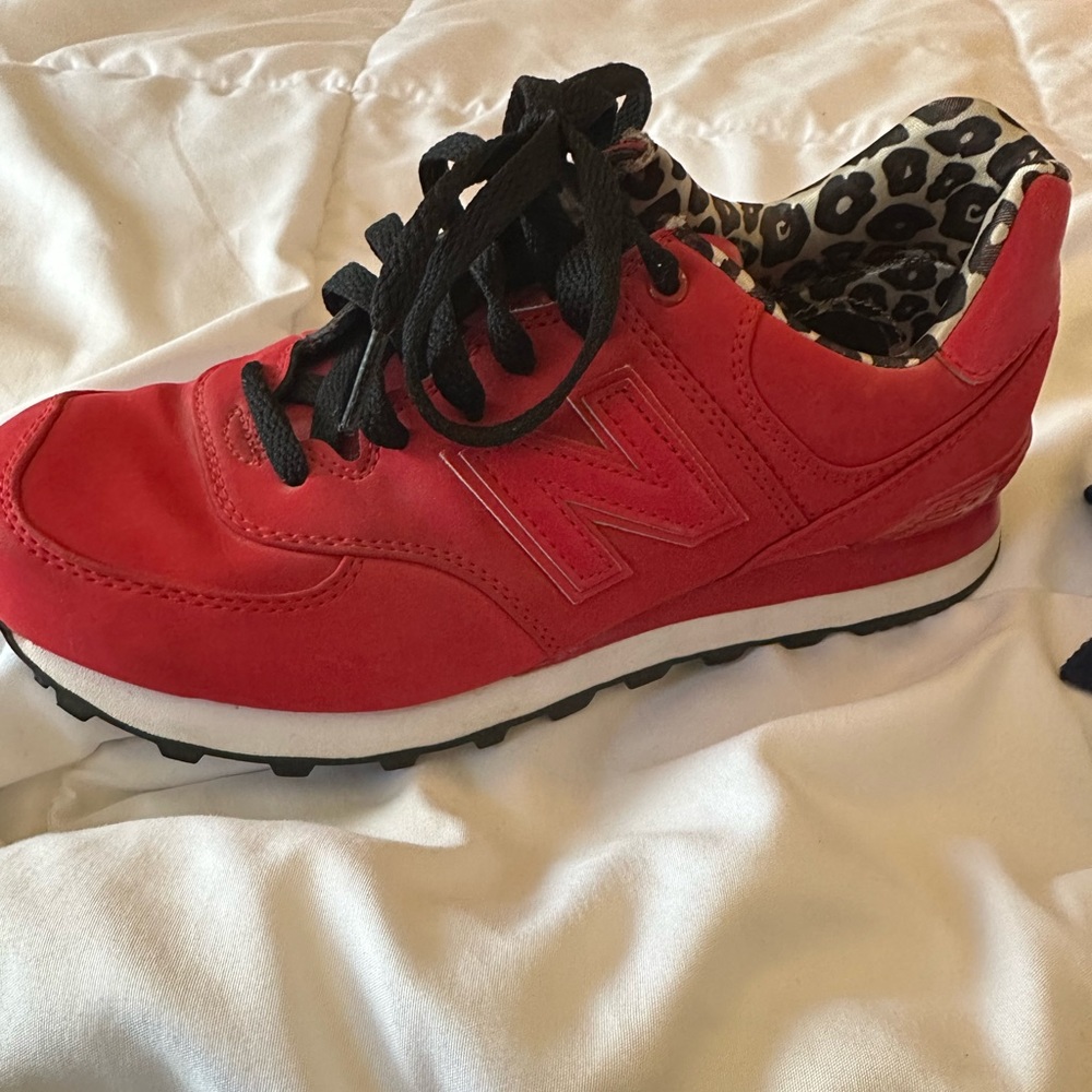 New Balance Women's Red Sneakers